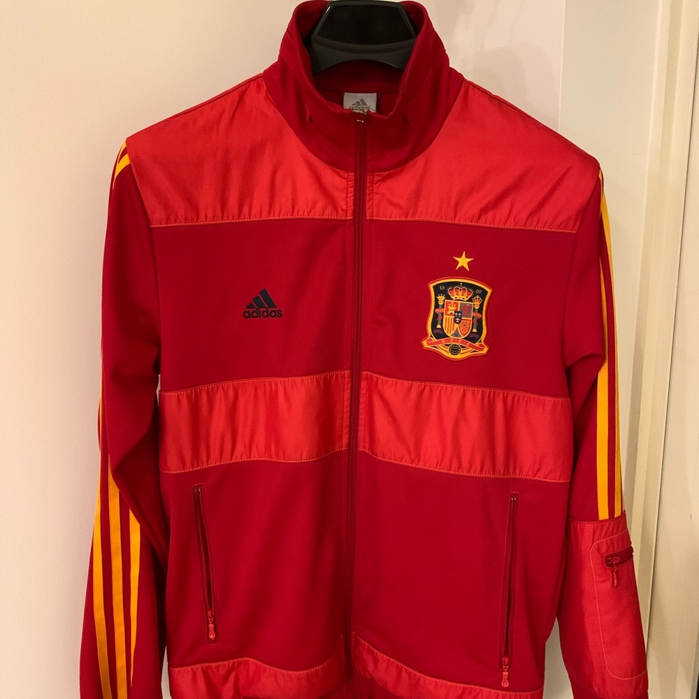 Adidas Spain National Soccer Jacket